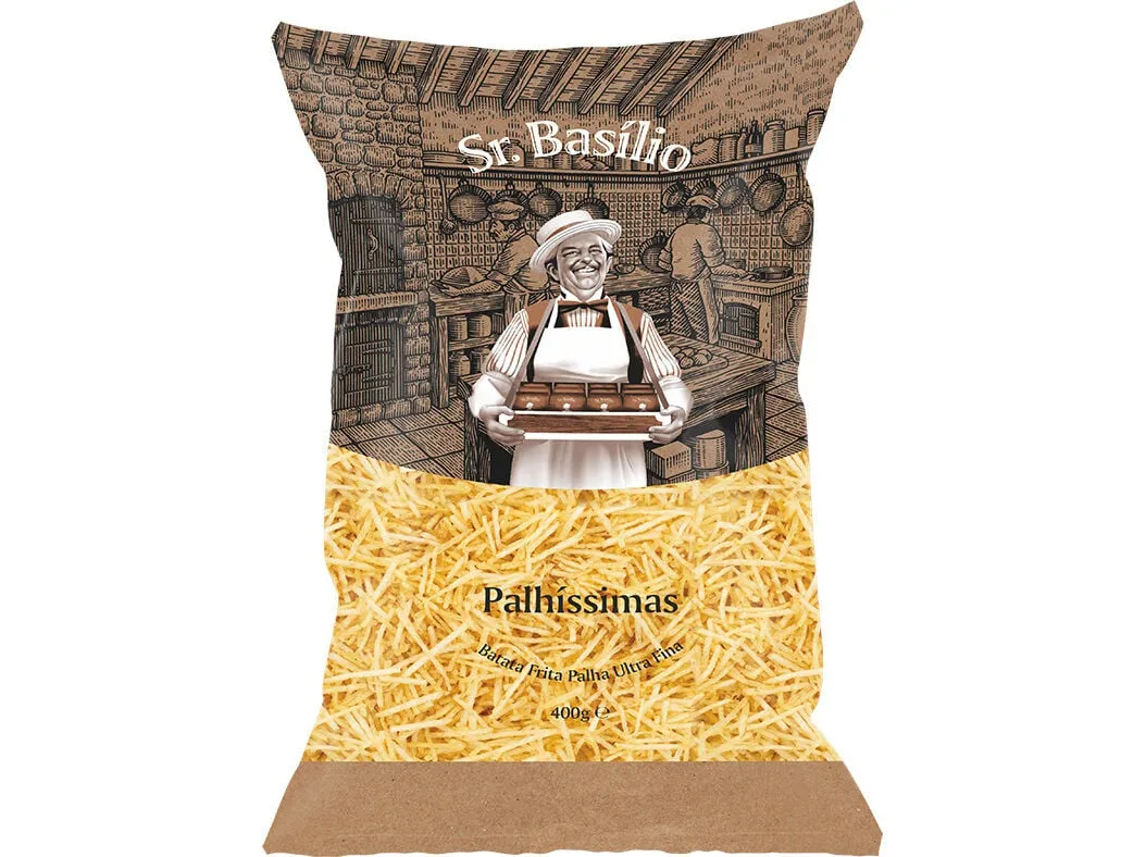 Batatas sr.basílio fritas palhissimas 400 g