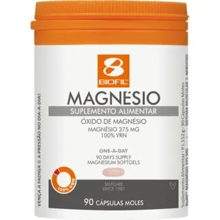Magnésio embalagem 90 cápsulas - Biofil