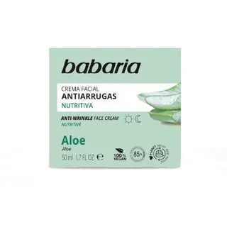 Aloé Vera Creme Facial Antirrugas Babaria