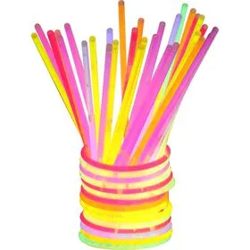 Conjunto 50 Pulseiras Glow Kasa