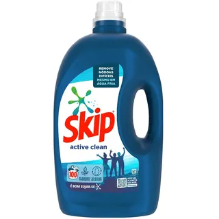 Detergente Máquina Roupa Líquido Active Clean Skip