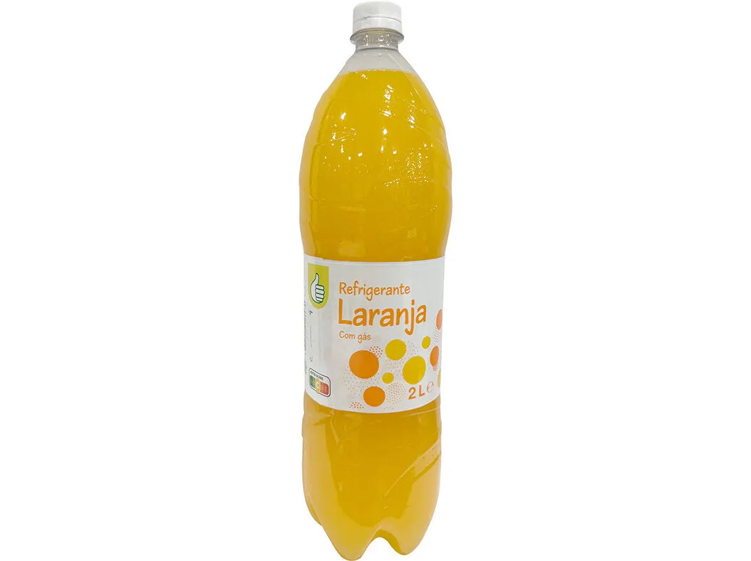 Refrigerante c/gás Polegar laranja 2 L