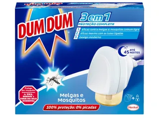 Insecticida DUM DUM eléctrico melgas e mosquitos 18 ml