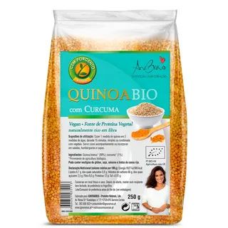 Quinoa com curcuma bio Cemporcento