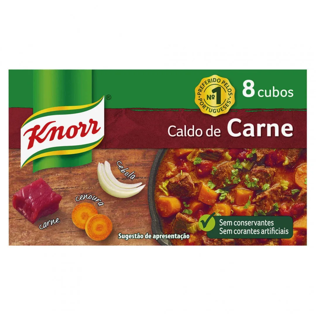 Caldo de Carne 8 Cubos