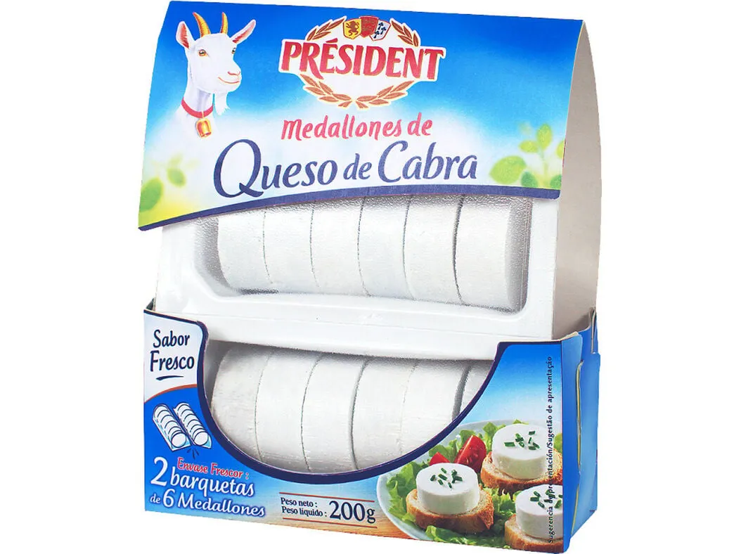 Queijo de cabra Chevretine fresco 10 x 20 g