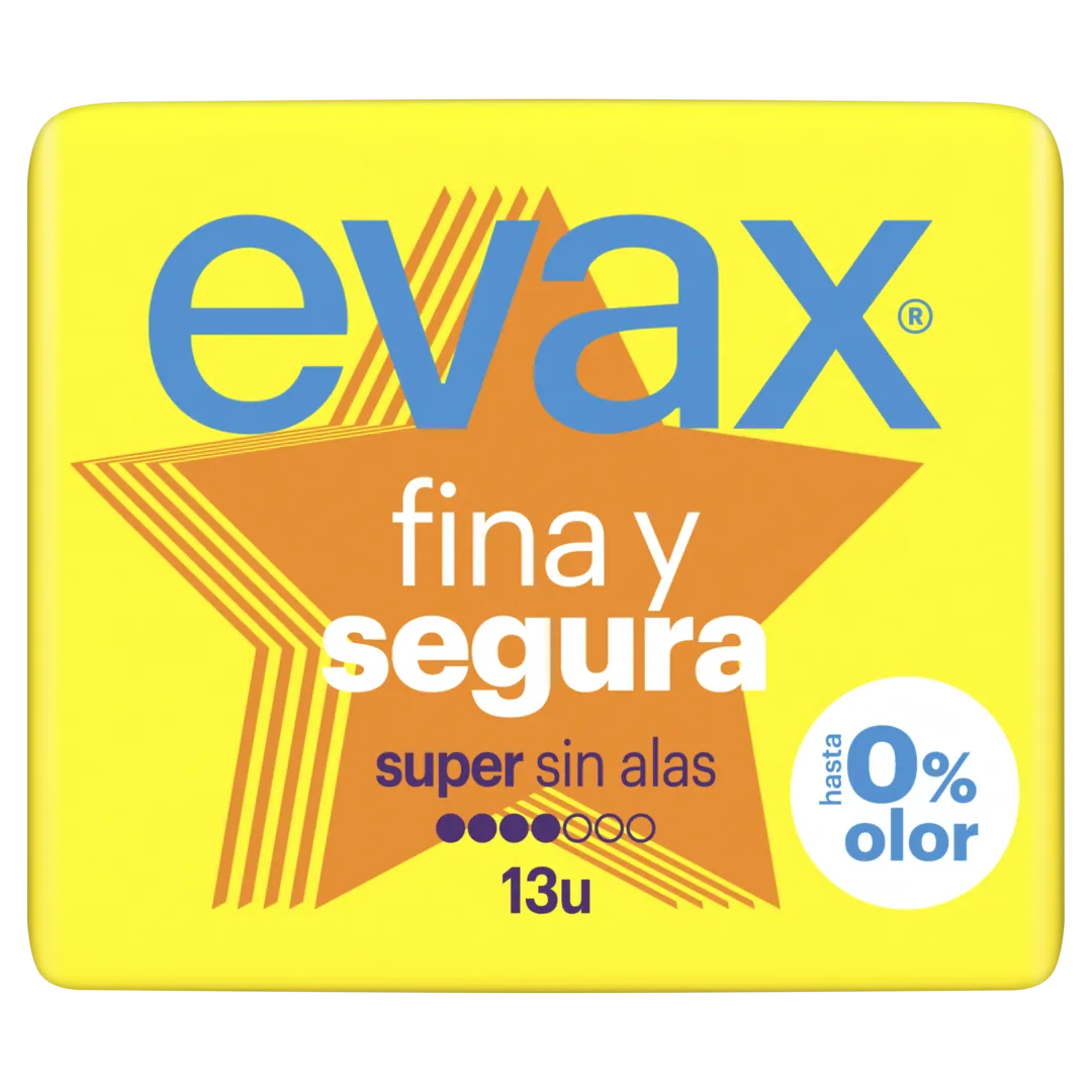 Pensos Higiénicos Fina e Segura Super sem Abas