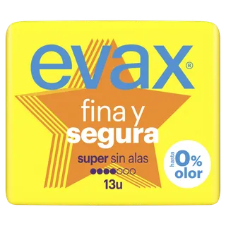 Pensos Higiénicos Fina e Segura Super sem Abas Evax