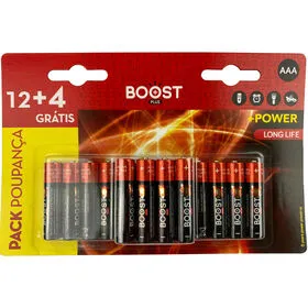 Pilhas AAA Boost