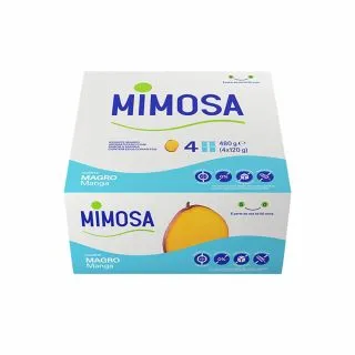 Iogurte Magro Manga Mimosa 4x120g