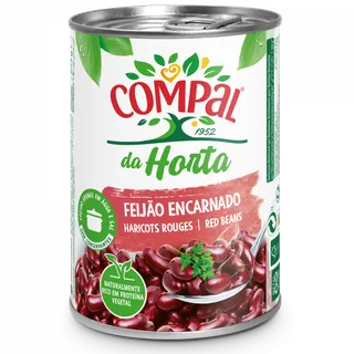 Feijão Encarnado Cozido em Lata Compal