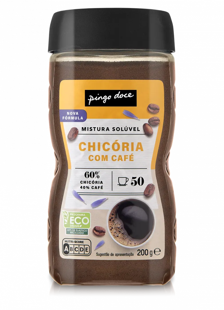 Bebida Solúvel de Chicória com Café