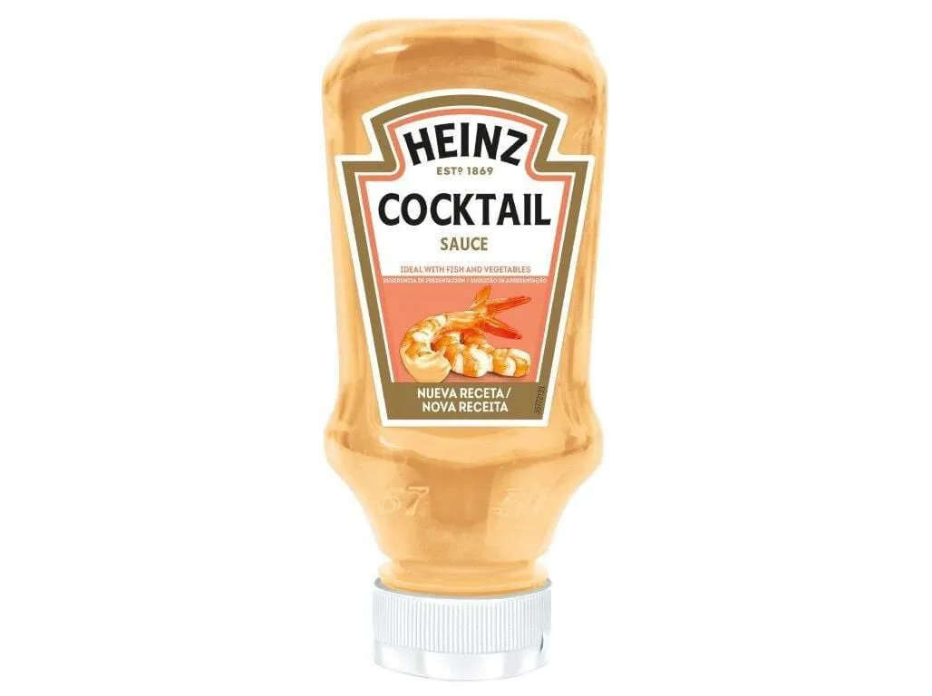 Molho Heinz cocktail top down 220 ml