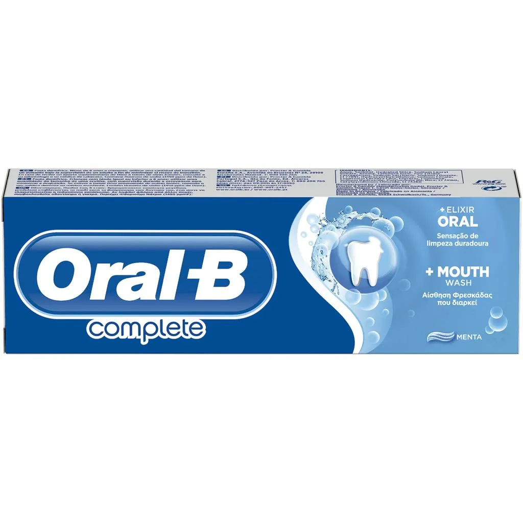 Dentífrico Complete Elixir e Branqueador