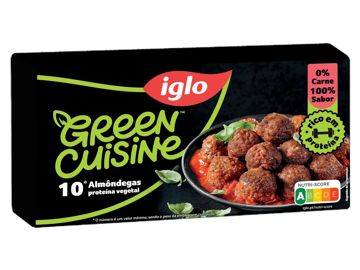 Almôndegas IGLO Green Cuisine proteina vegetal 10un 240 g