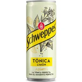 Água Tónica em Lata Limão Schweppes