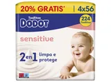 Toalhitas bebé sensitive Dodot (4 x 54 un) 216 un