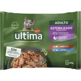 Comida Húmida para Gato Esterilizado Vaca, 340g