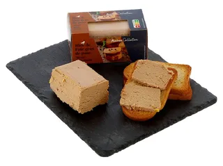 Bloco foie gras de pato Auchan collection 150 g