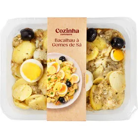 Bacalhau à Gomes de Sá Cozinha Continente