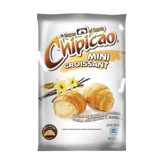 Mini Croissant com Creme de Baunilha Chipicao