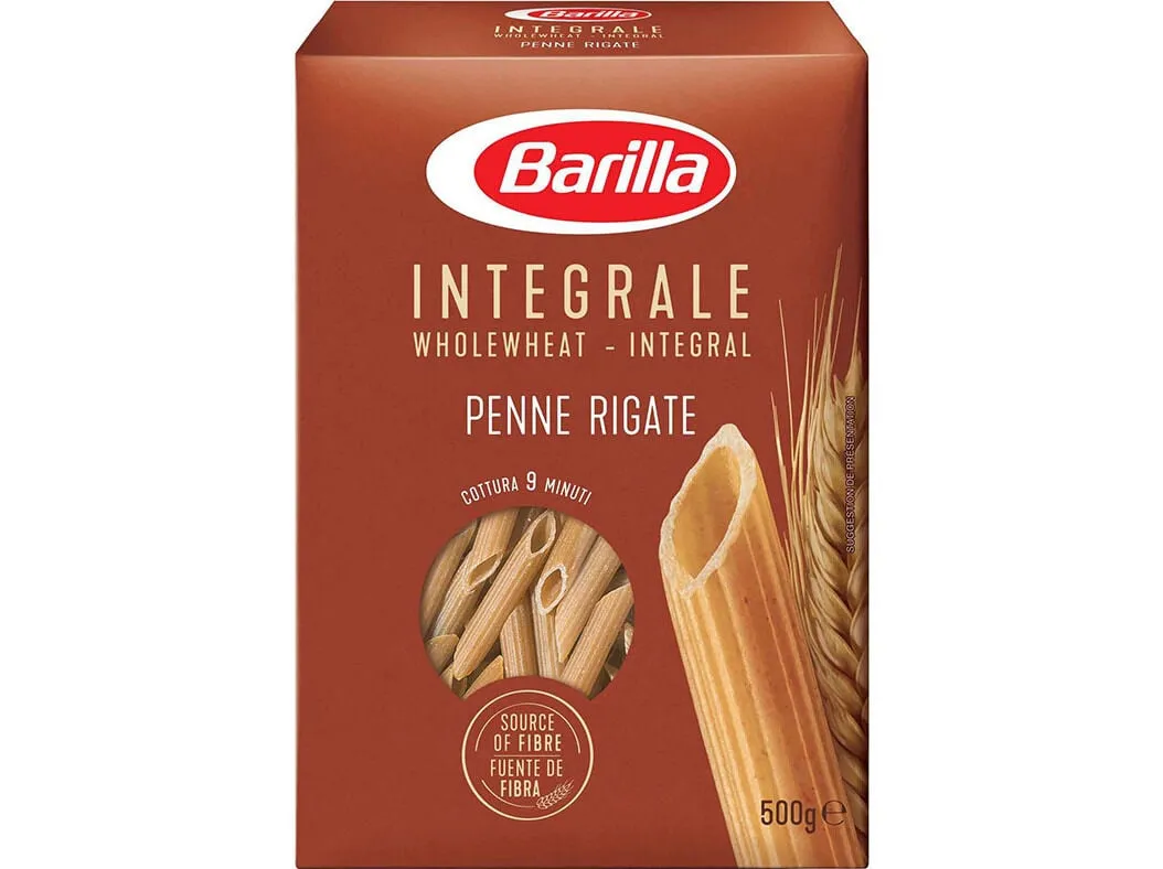 Massa Barilla pennette rigate integral 500 g