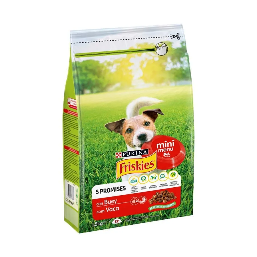 Comida Seca para Cão Mini com Vaca
