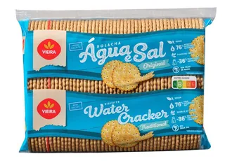 Bolachas de Água e Sal Vieira
