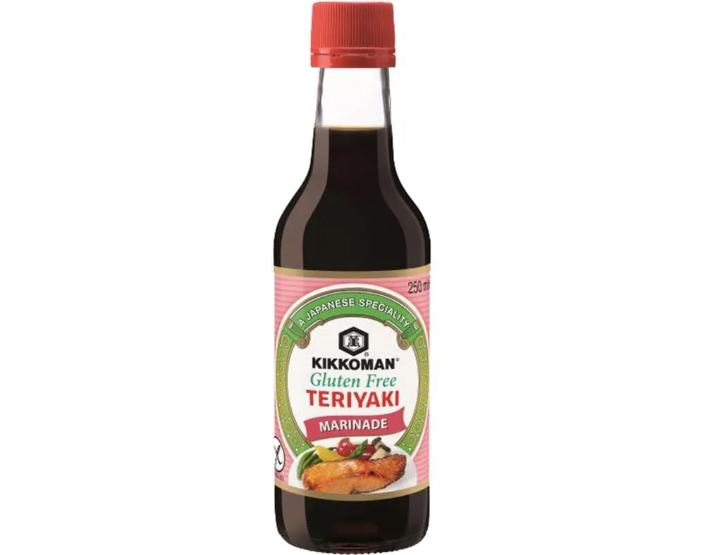 Molho Kikkoman teriyaki sem glúten 250 ml