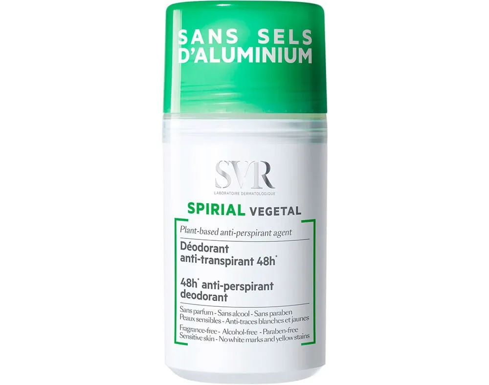 Desodorizante SVR spirial roll on vegetal 50 ml