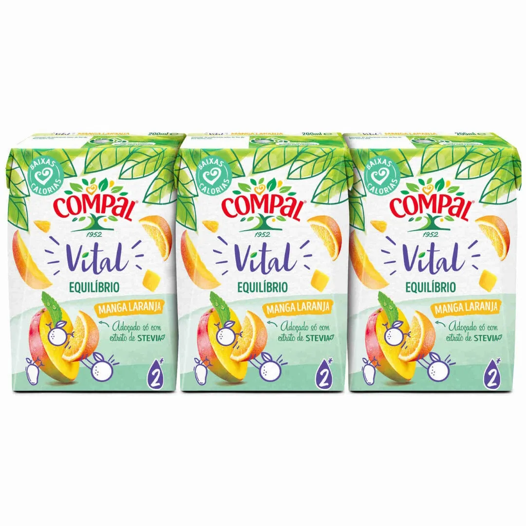 Néctar de Manga e Laranja Pack 3