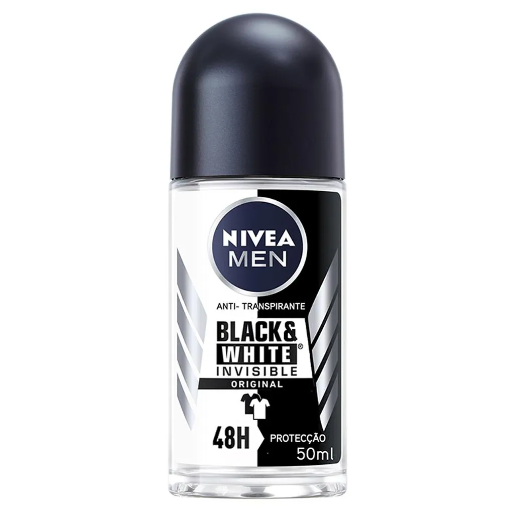 Desodorizante Roll-On Invisible For Black & White Original, 50ml