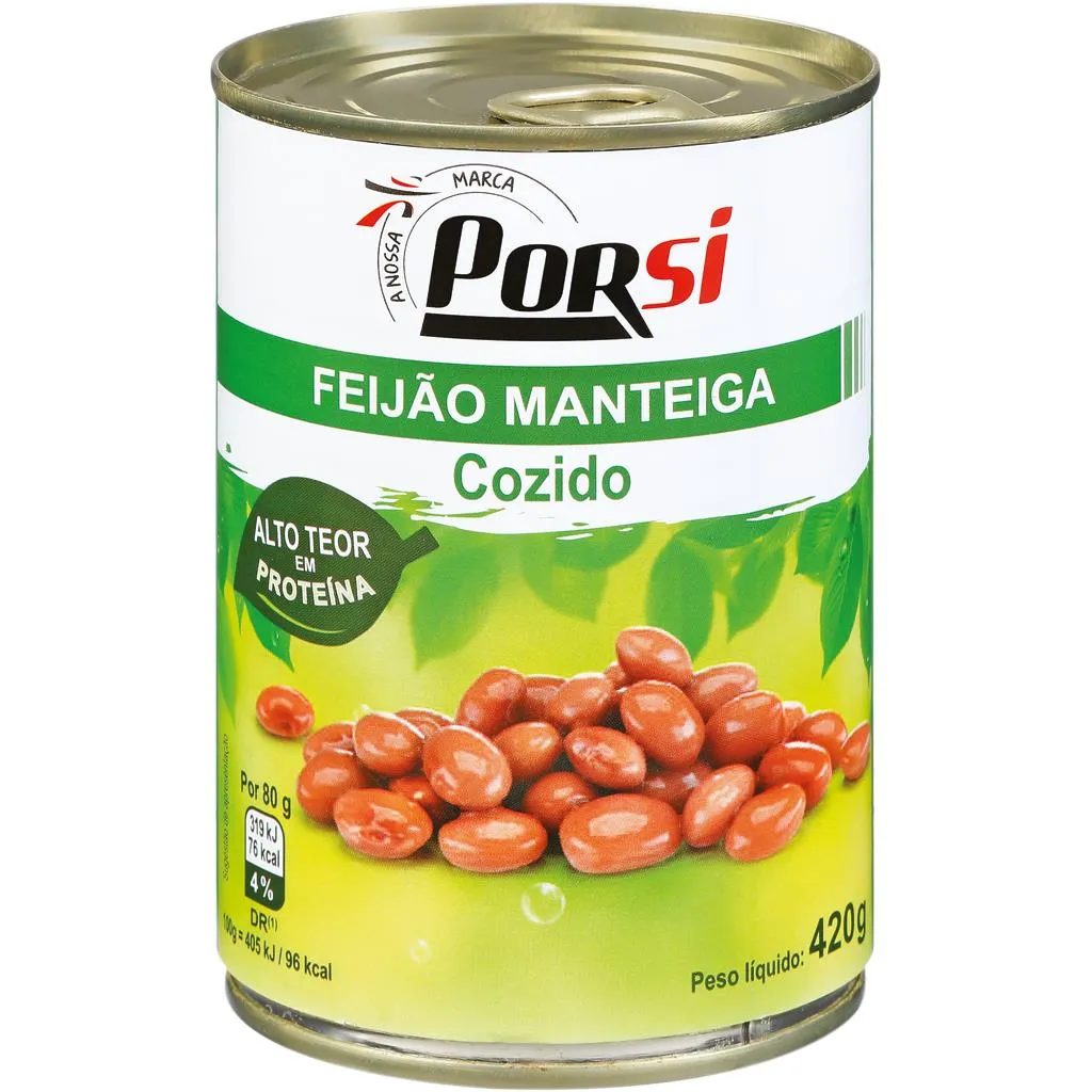 Feijao Manteiga Cozido 420g