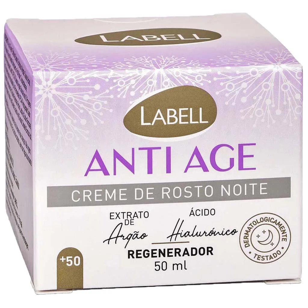 Creme De Rosto Noite Antirrugas 50 Ml