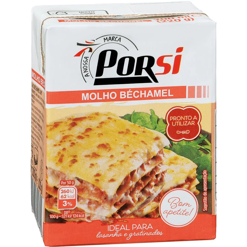 Molho Béchamel 200ml