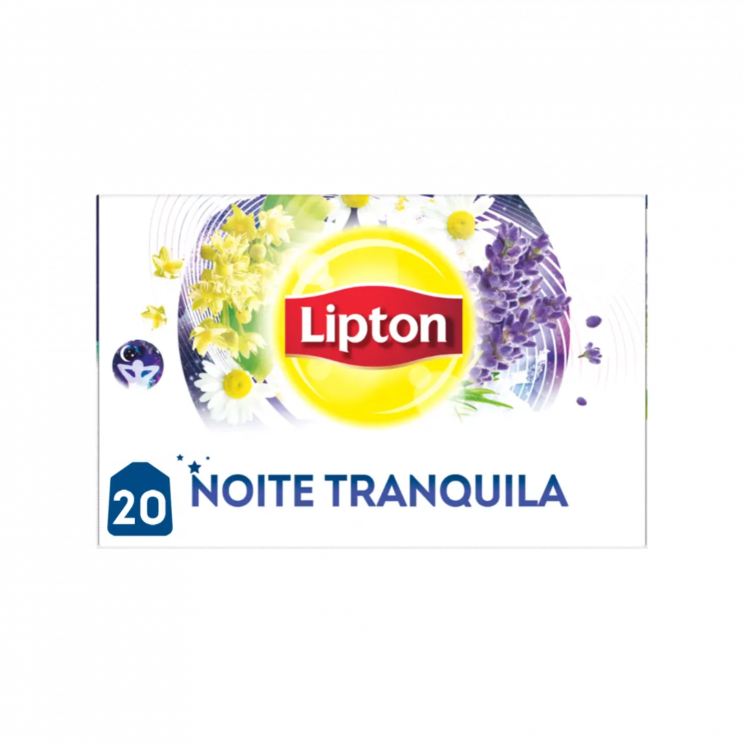 Infusão Noite Tranquila com Camomila, Tília e Lanvada
