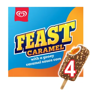 Gelados Feast Caramelo Olá