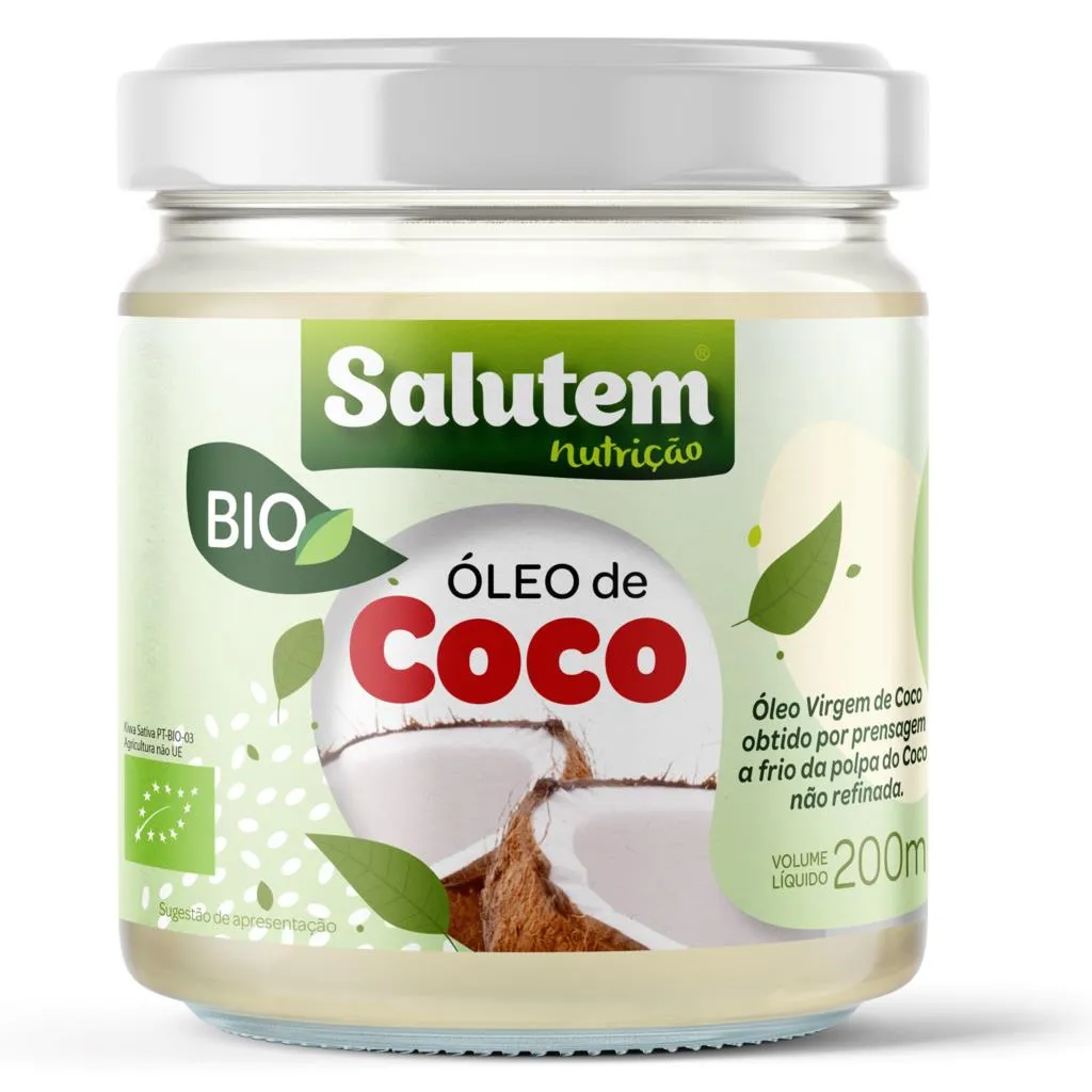 Óleo de Coco Biológico, emb. 200 ml