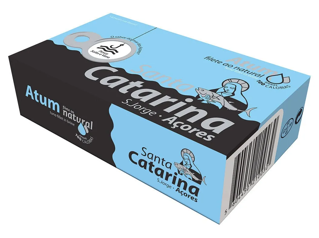 Filete atum Santa Catarina ao natural 120(85)g