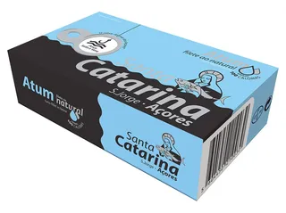 Filete atum Santa Catarina ao natural 120(85)g