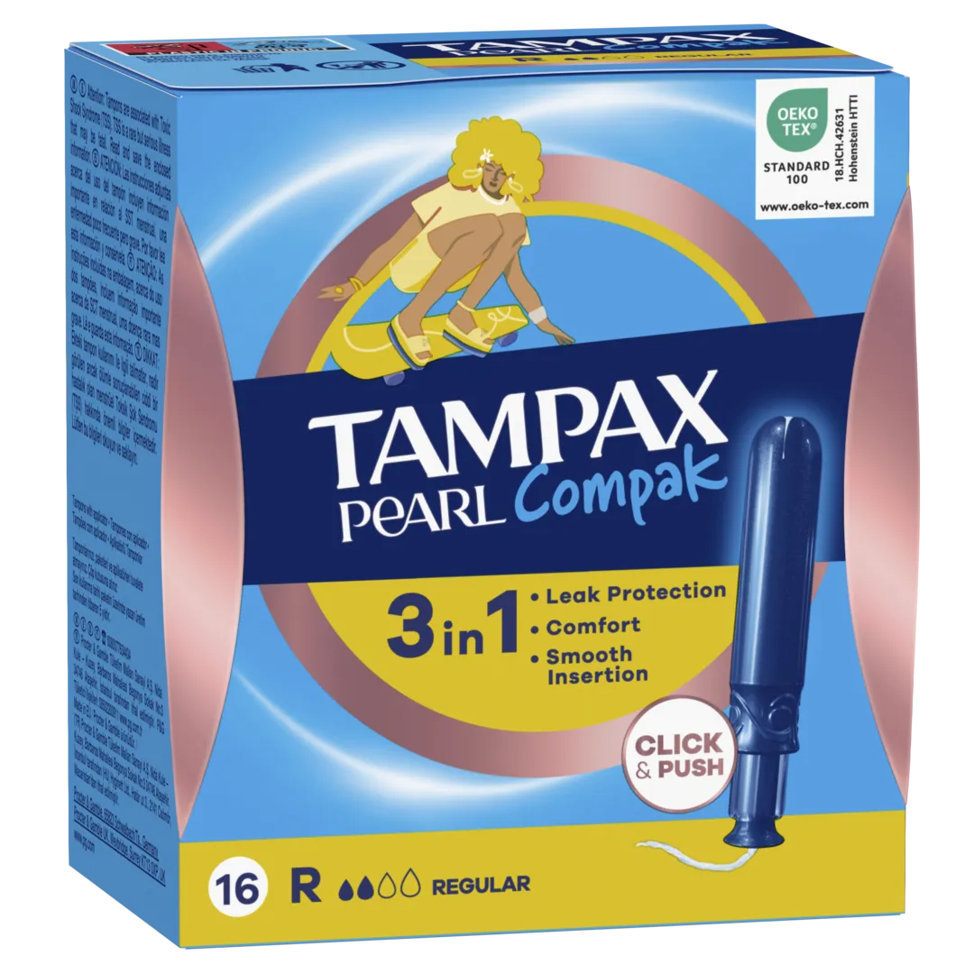 Tampão com Aplicador Pearl Compak Regular