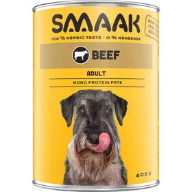 Comida Húmida para Cão Vaca Lata Smaak