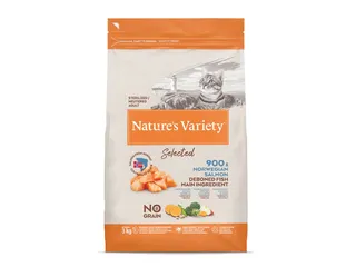 Ração gato Nature's Variety no grain esterilizado salmão 3 kg
