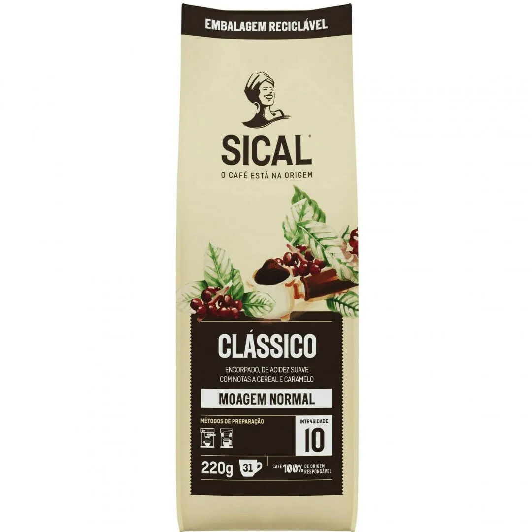 Café Moído Moagem Normal Clássico