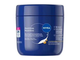 Creme Nivea body milk boião 400 ml