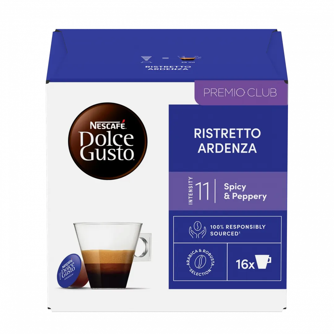 Cápsulas de Café Dolce Gusto Ristretto Ardenza