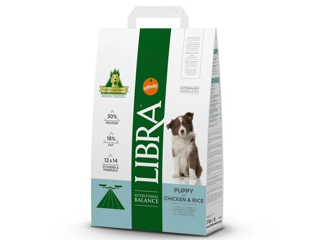 Ração para cão Libra júnior com frango 3 kg