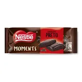Tablete de chocolate de preto