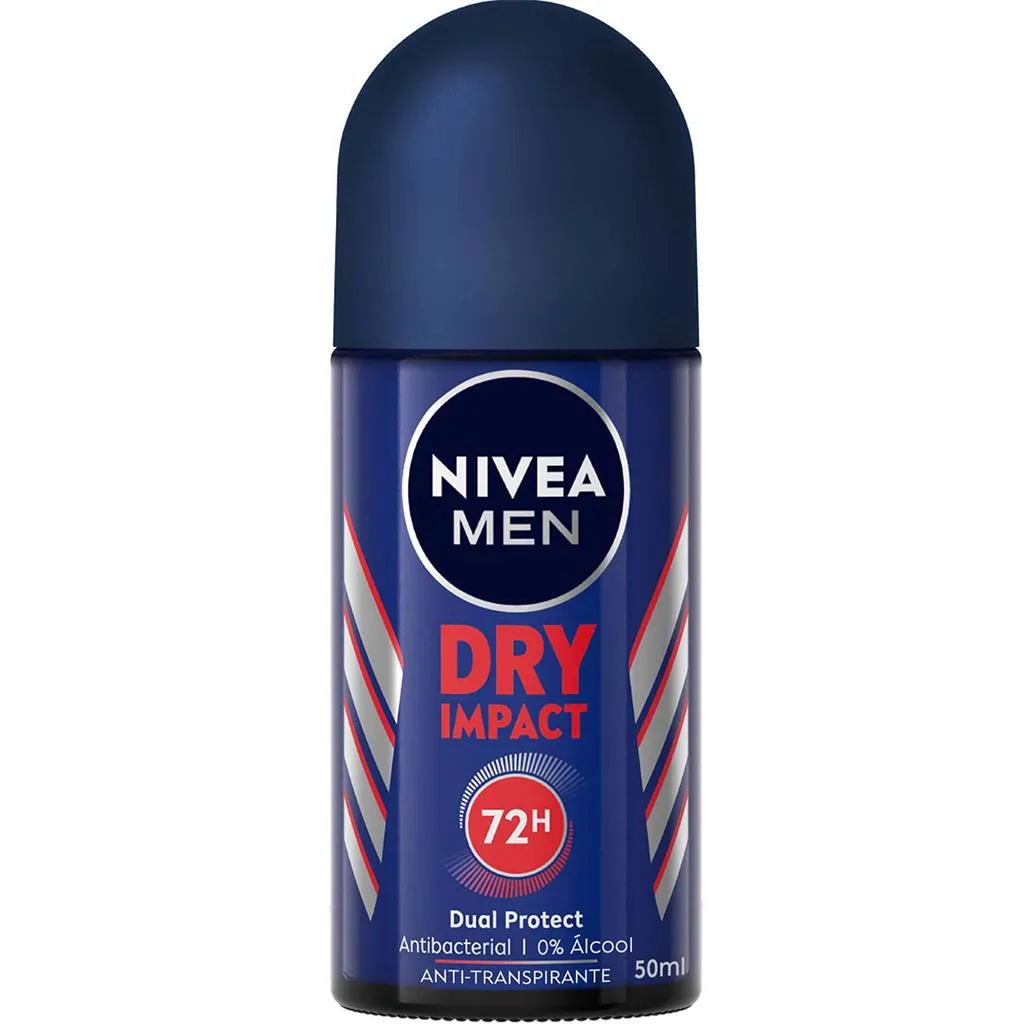 Dry impact roll-on, garrafa de 50 ml