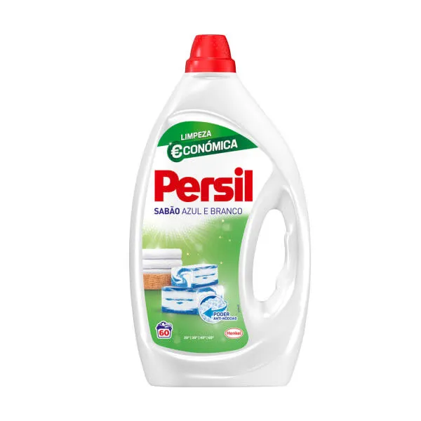 Detergente Máquina Roupa Líquido Sabão Azul e Branco